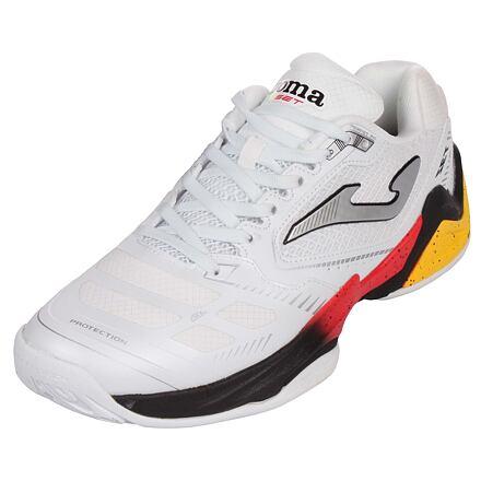 Joma Set Men 2402 All Court tenisová obuv bílá-červená Joma