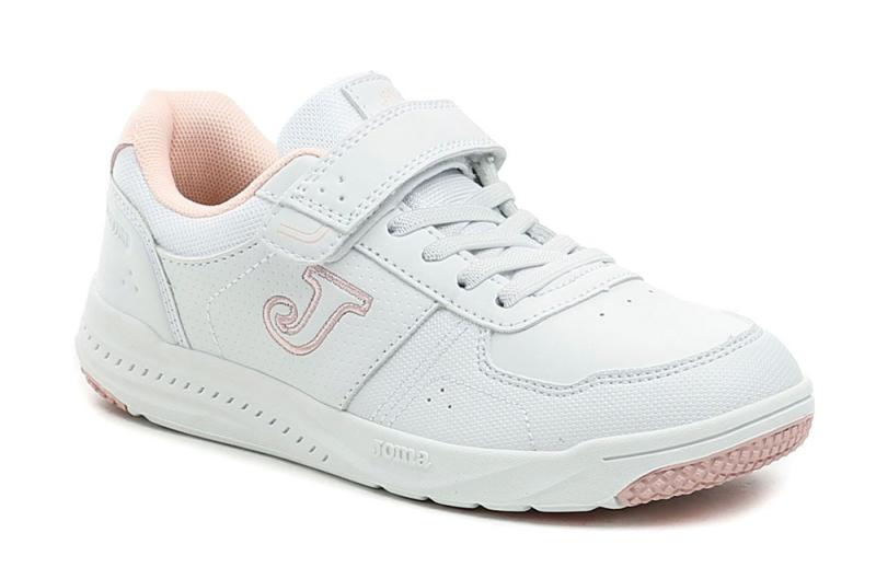 Joma W HARVARD JR 2413 bílo růžové sportovní boty Joma