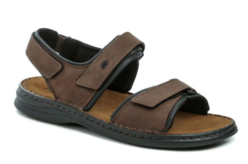 Josef Seibel 10104 hnědé pánské nadměrné sandály Josef Seibel