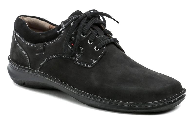 Josef Seibel 44936 černé pánské nadměrné polobotky Josef Seibel
