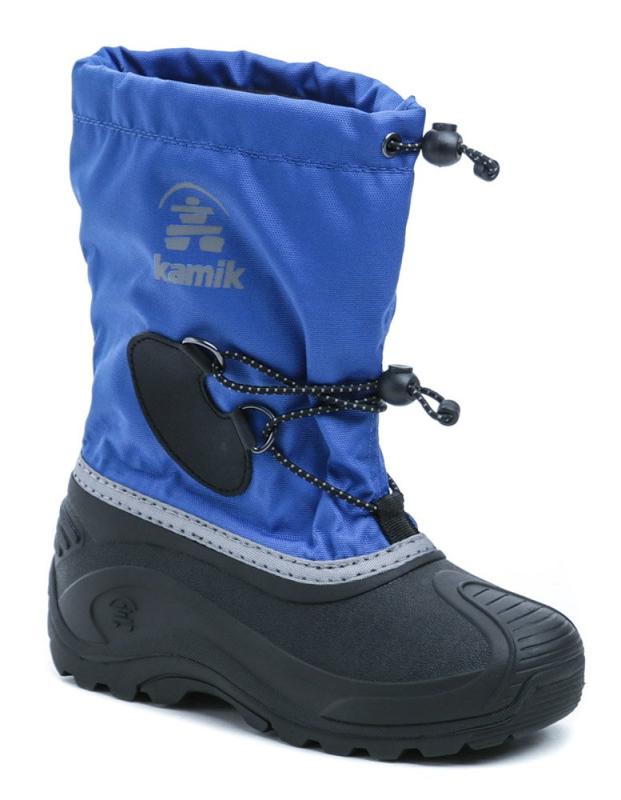 Kamik Southpole4 modré dětské sněhule Kamik