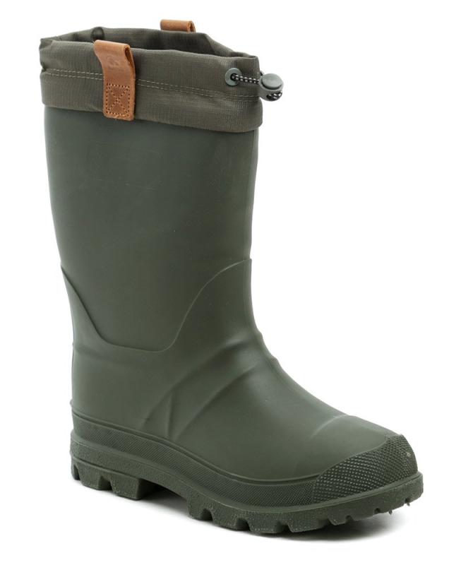 Kamik Tundra khaki dámské gumové zimní holínky Kamik