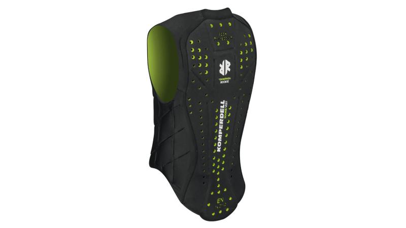 Komperdell Ballistic Vest Junior 2024 černo-zelený juniorský páteřák Komperdell