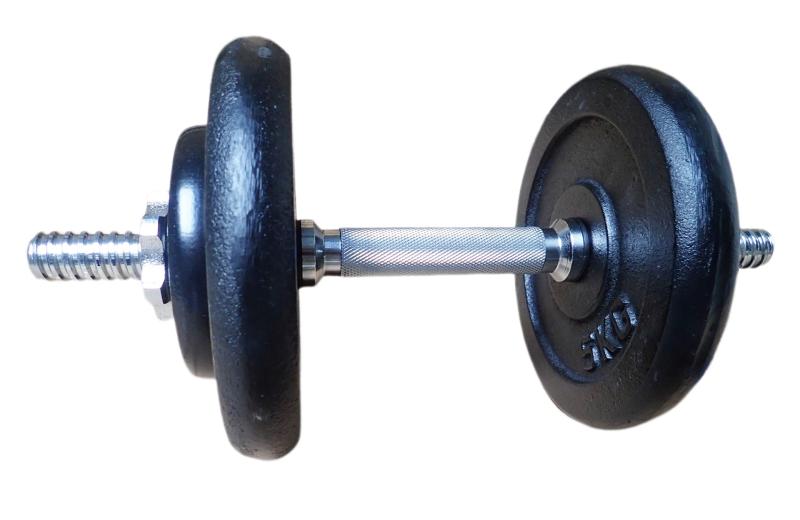 Kubisport Jednoruční nakládací činka 15 kg Kubisport