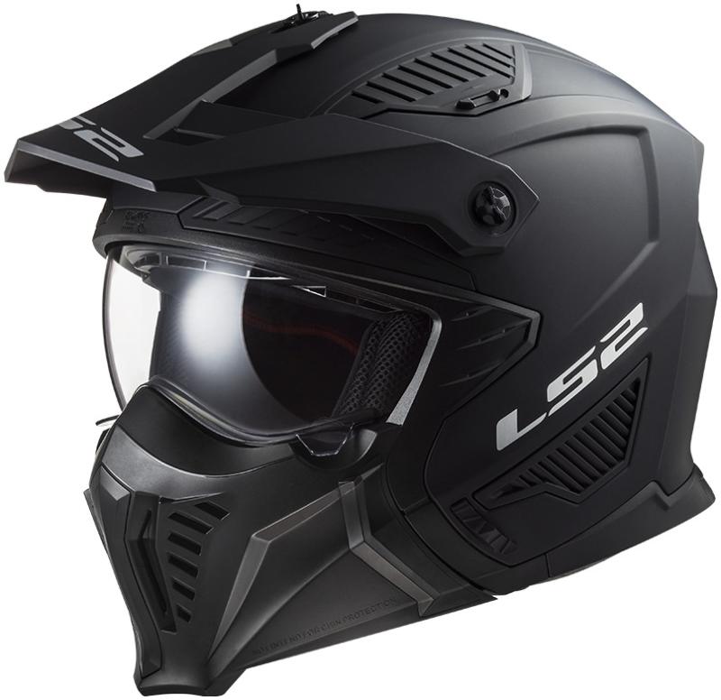S2 Helma OF606 Drifter Solid černá matná LS2
