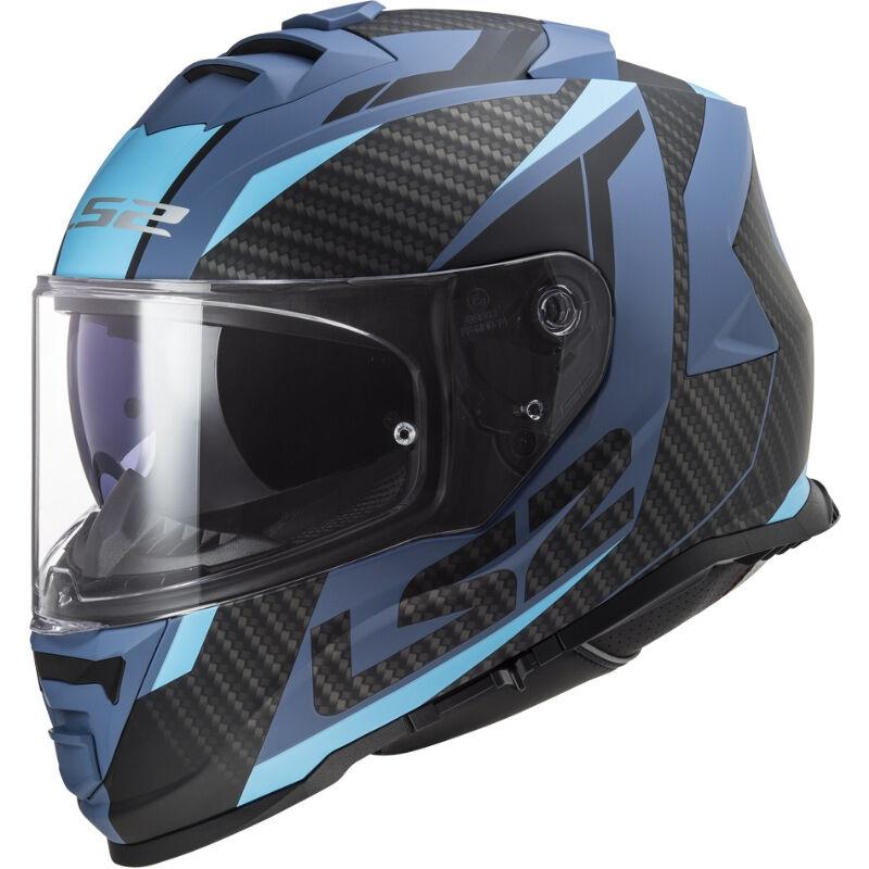 LS2 Integrální přilba FF800 Storm II Racer černo-modrá LS2