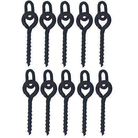 Merco Bait Screw Oval zavrtávací držák s kroužkem 10 ks Merco