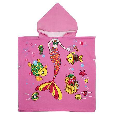 Merco Love Mermaid dětské plážové pončo Merco