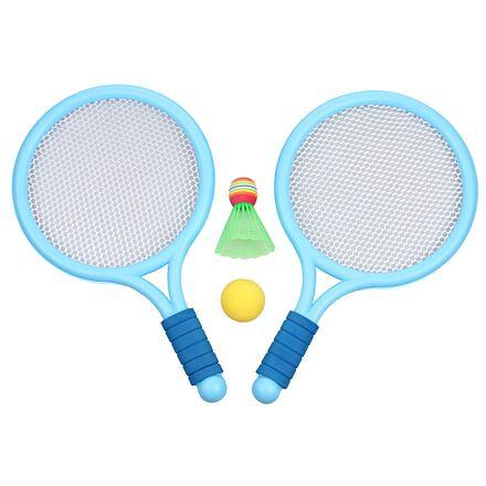 Merco Racket Ball Games sada pálek s míčky modrá Merco