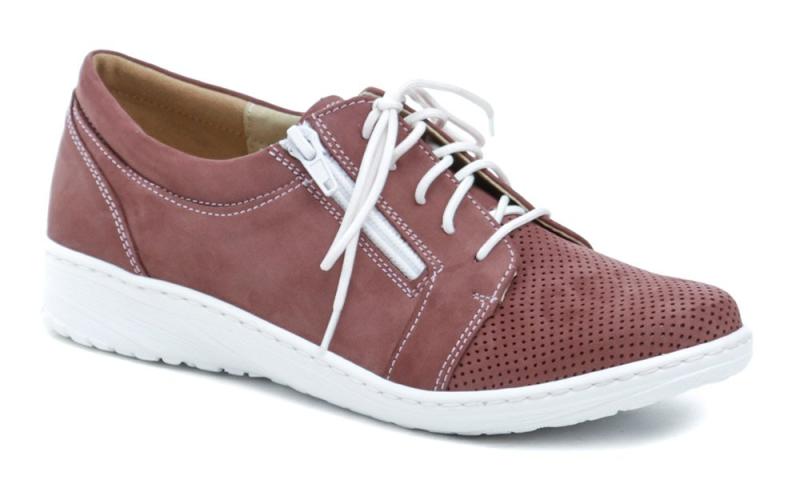 MintakaCZ Mintaka 411423-23 sangria dámské polobotky MintakaCZ