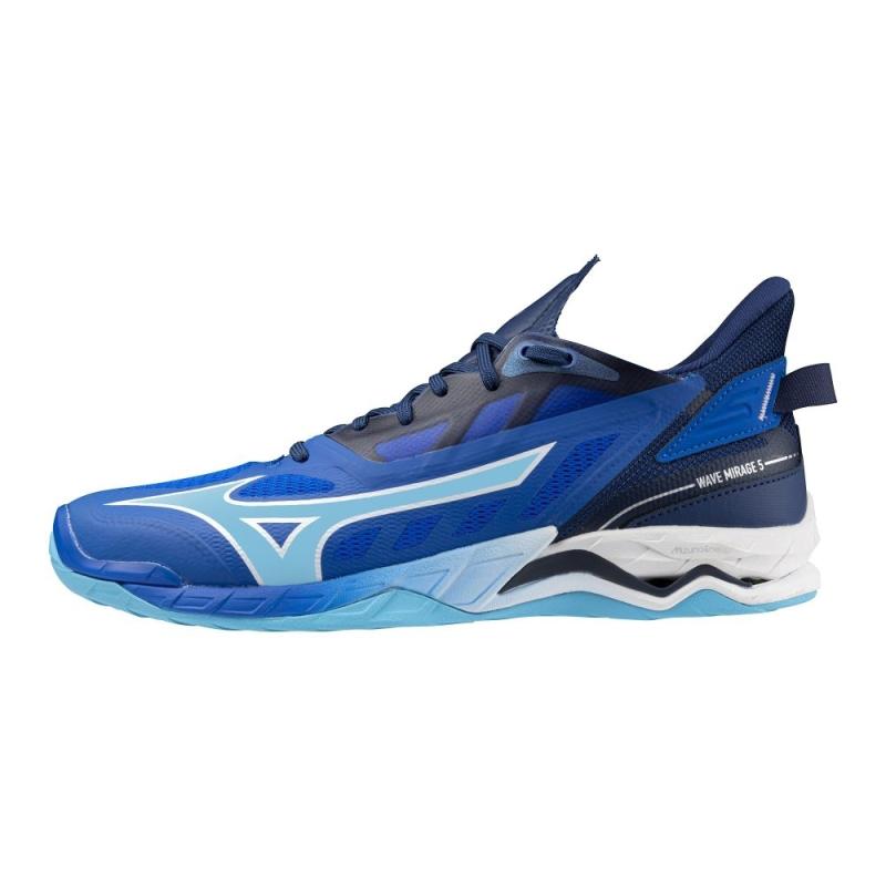 Mizuno WAVE MIRAGE 5 / Mugen Blue/White/Estate Blue sálovky Mizuno