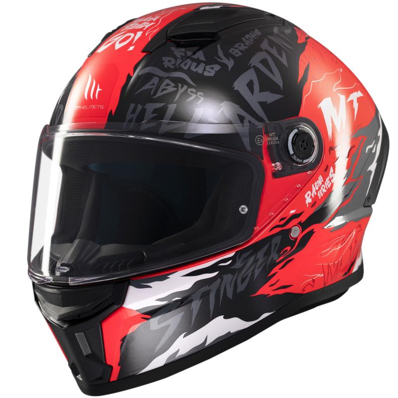 MT Helmets Stinger 2 Ardent černo-červená i Mt Helmets