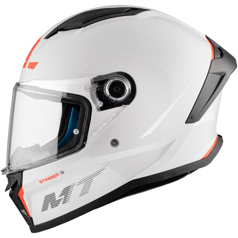 MT Helmets Stinger 2 Solid lesklá bílá Mt Helmets