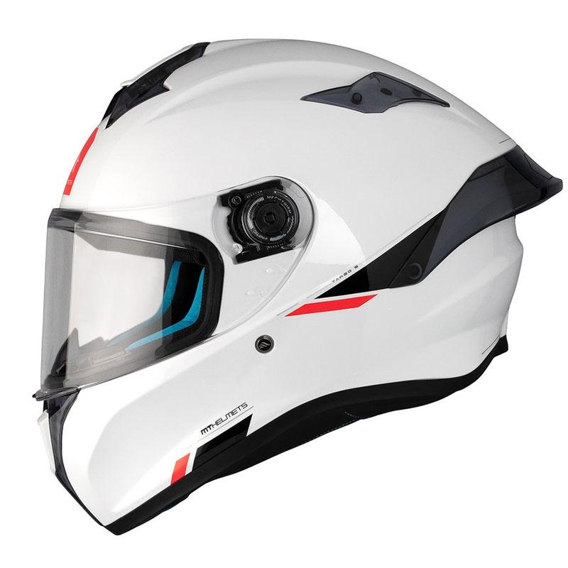 MT Helmets Integrální helma TARGO S SOLID A0 lesklá bílá Mt Helmets