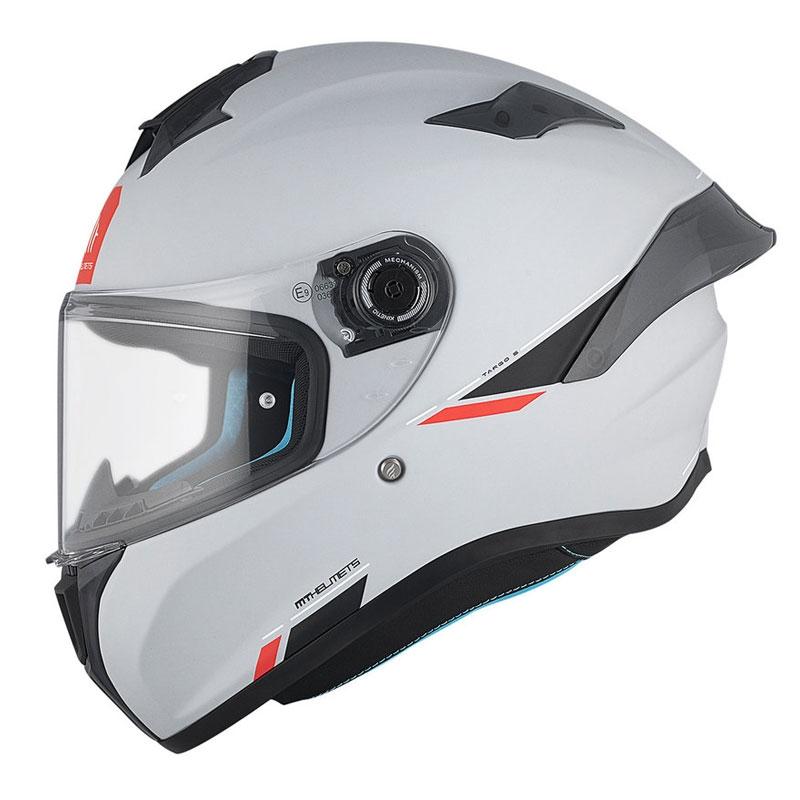 MT Helmets TARGO S SOLID A12 lesklá šedá Mt Helmets