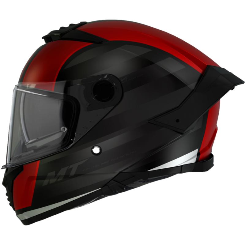 MT Helmets THUNDER 4 SV TREADS B5 černo-červená Mt Helmets