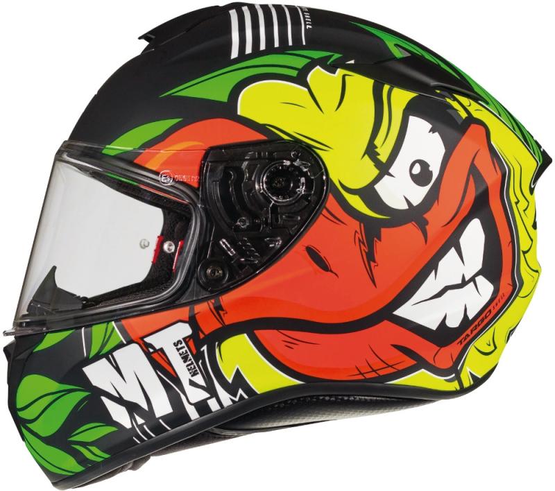 MT Helmets Targo Truck A2 fluo žlutá matná Mt Helmets