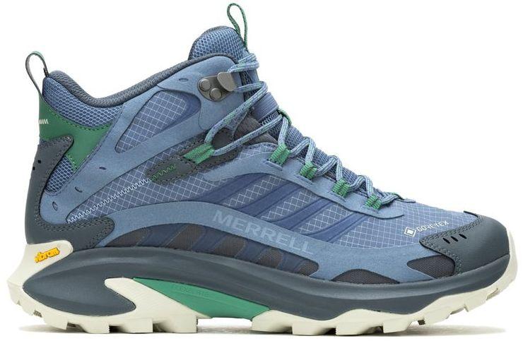 Merrell J037511 Moab Speed 2 Mid Gtx Steel Blue Merrell