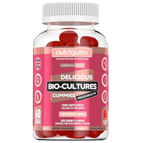 Nutrigums Bio-Cultures Microbiome 60 Želé Nutrigums
