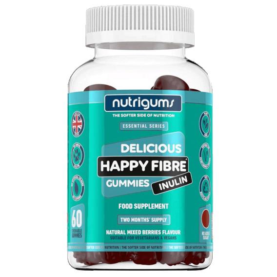 Nutrigums Happy Fibre Inulin 60 Želé Nutrigums