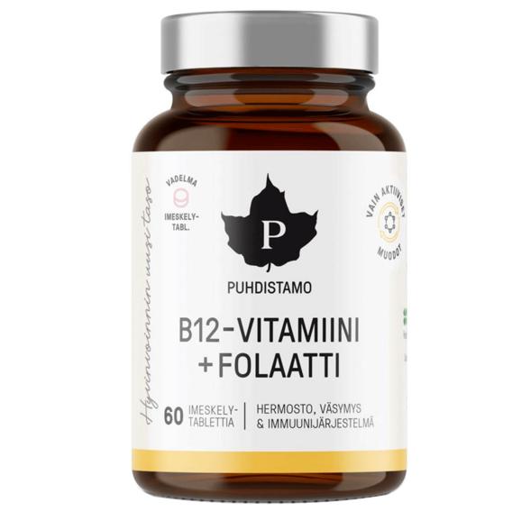 Puhdistamo Vitamin B12 Folate 60 tablet Puhdistamo
