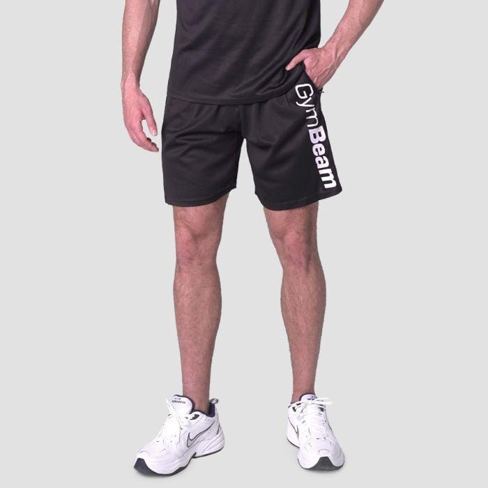 GymBeam Mesh Shorts Essence Black GymBeam