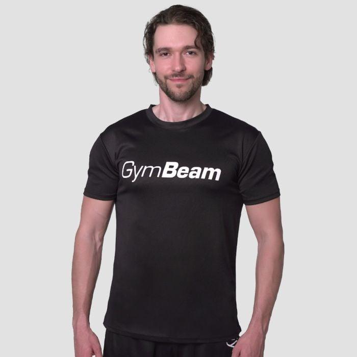 GymBeam Mesh T-Shirt Essence Black GymBeam