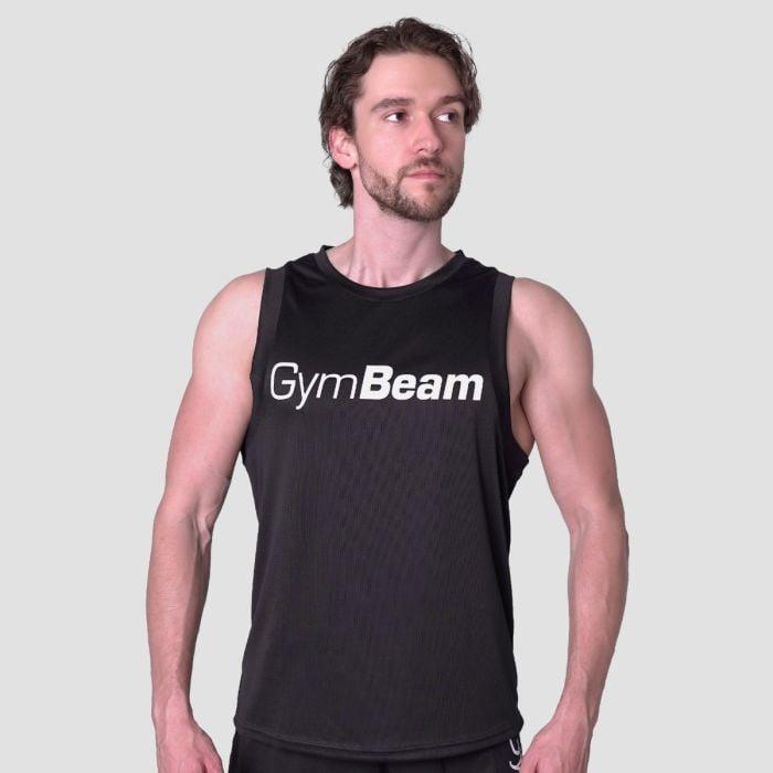 GymBeam Mesh Tanktop Essence Black GymBeam