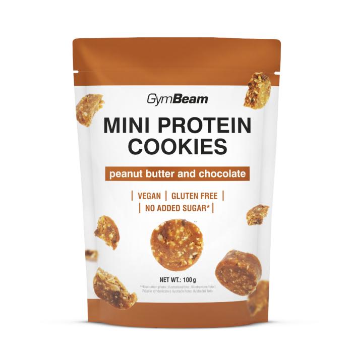 GymBeam Mini Protein Cookies 20 x 100 g GymBeam