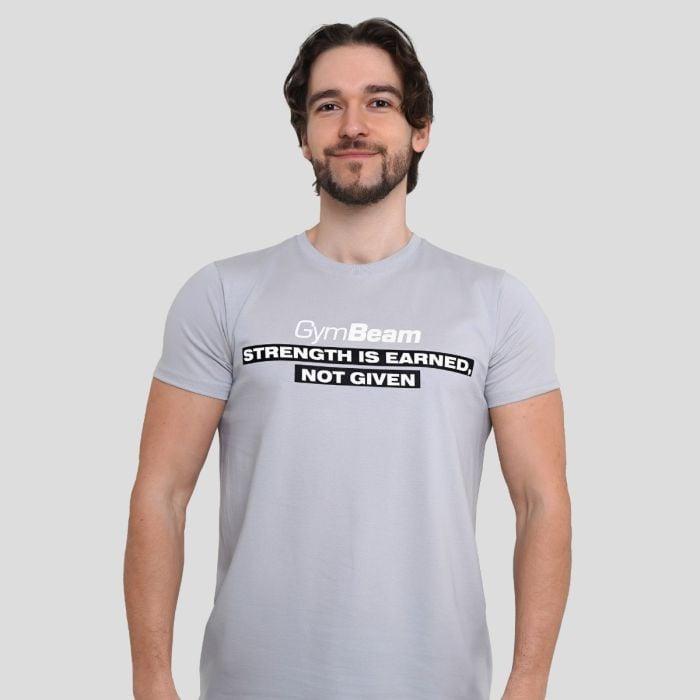 GymBeam Strength T-shirt Pacific Grey GymBeam
