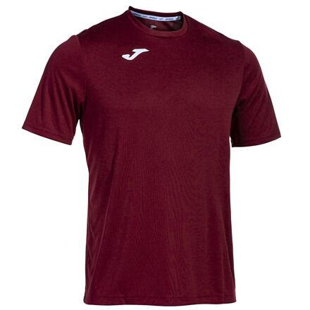 Joma Combi Short Sleeve T-shirt pánské triko burgundy Joma