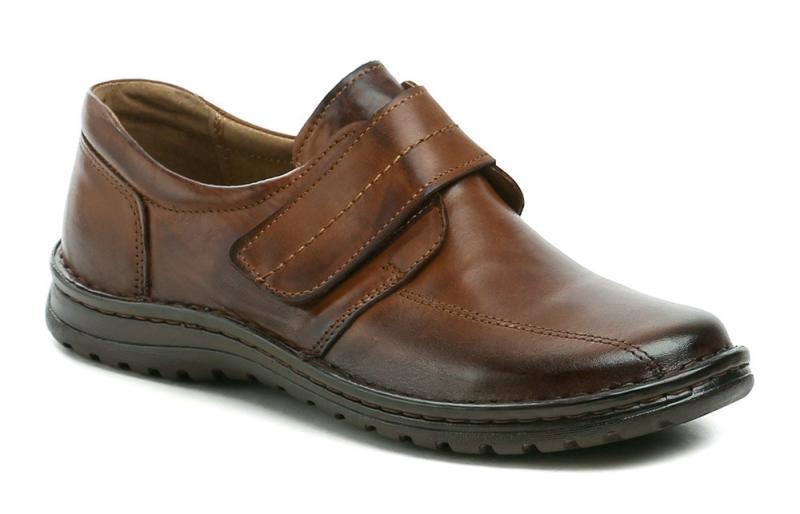 Klondike 270 hnědé pánské polobotky