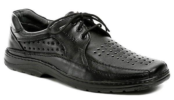Koma 519 černé pánské polobotky Koma
