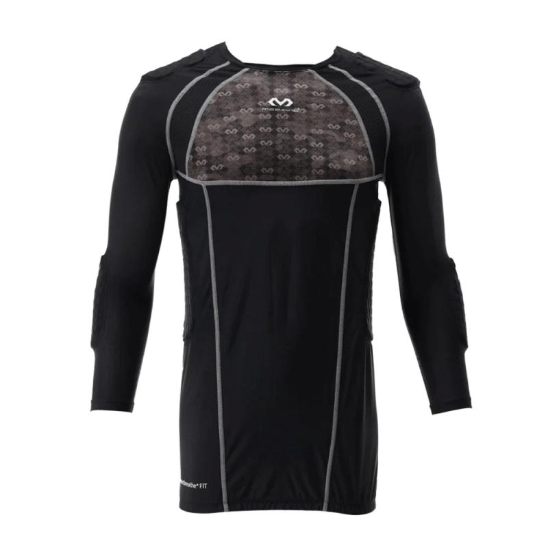 McDavid 7736 Hex Goal Keeper Shirt Extreme 2.0 Black/Mtek McDavid