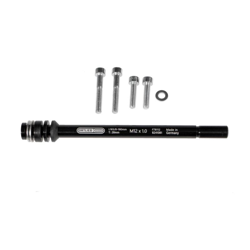 Ortlieb Thru Axle M6-Connector osa k upevnění nosičů Ortlieb