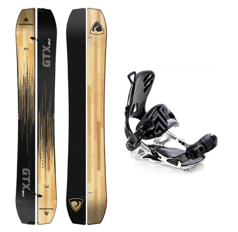 Pathron GTX splitboard + Pathron GT ALU SPLIT vázání Pathron