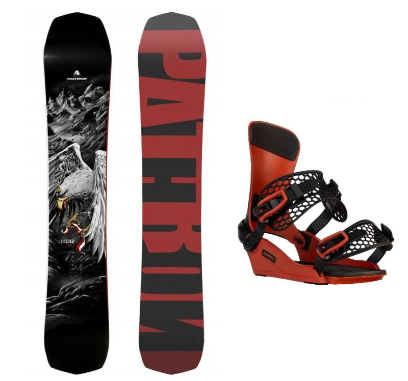 Pathron Legend 23/24 snowboard + Gravity Drift brick vázání Pathron