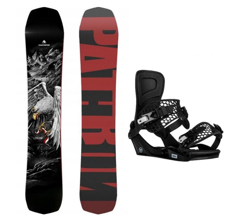 Pathron Legend 23/24 snowboard + Gravity Indy black snb vázání Pathron