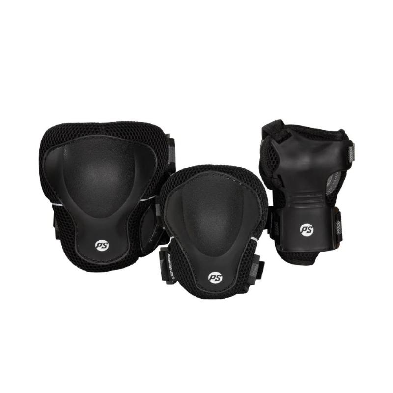 Powerslide Chrániče Pro Black Set (sada) Powerslide