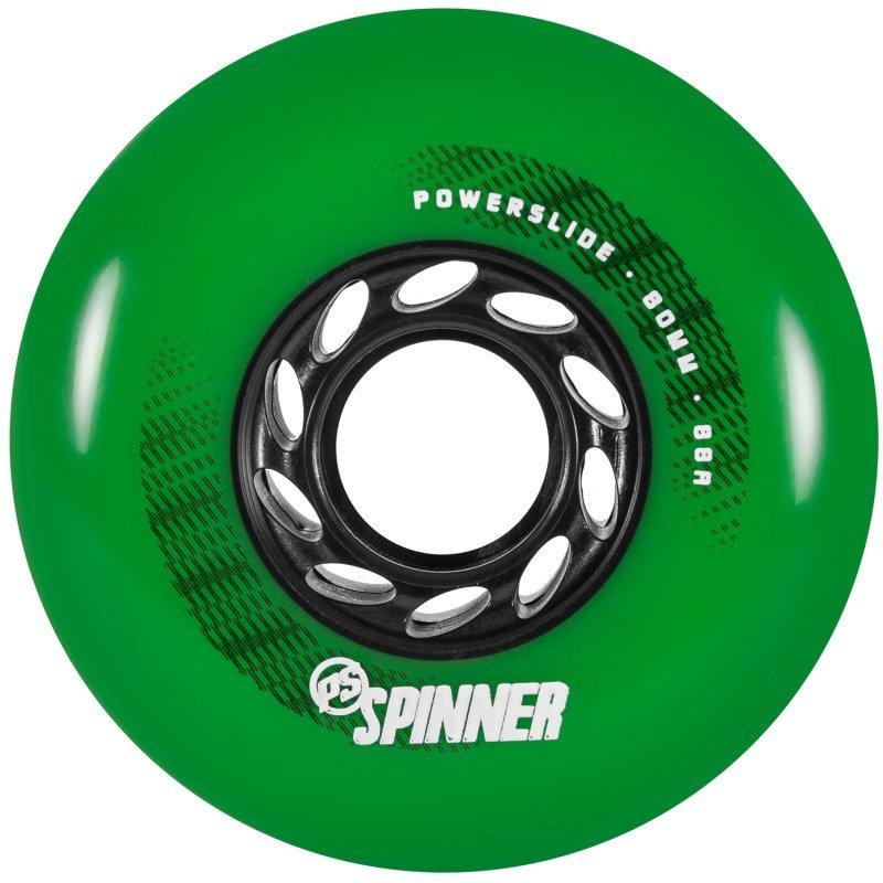 Powerslide Kolečka Spinner Green (4ks) Powerslide