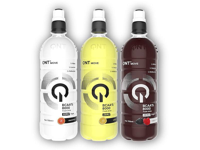 QNT BCAA'S 8000mg with juice zero calories 700ml QNT