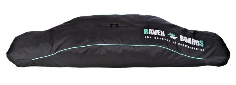 Raven Bliss blk/mint polstrovaný obal na snowboard Raven