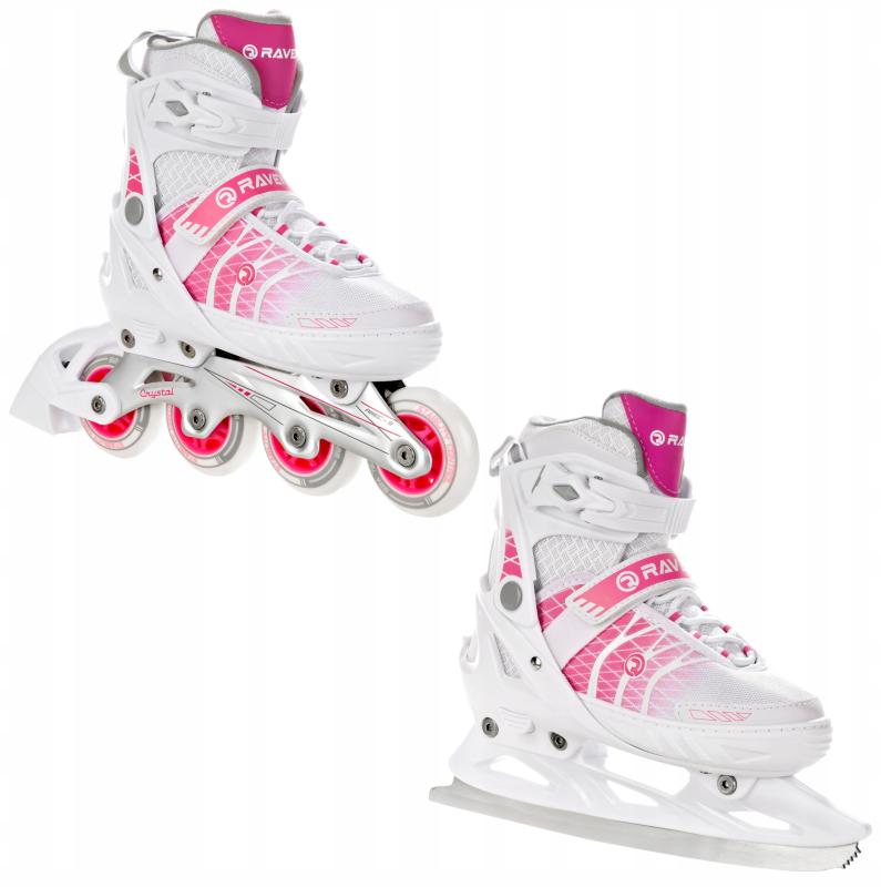 Raven Crystal white/pink Raven
