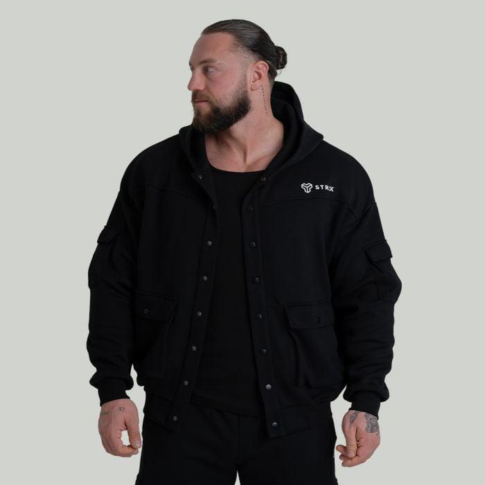 STRIX Bunda Relaxed ZOA Black GymBeam