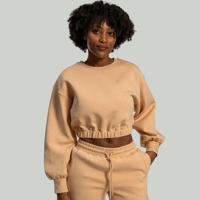 STRIX Dámská mikina Lunar Cropped Sandshell GymBeam