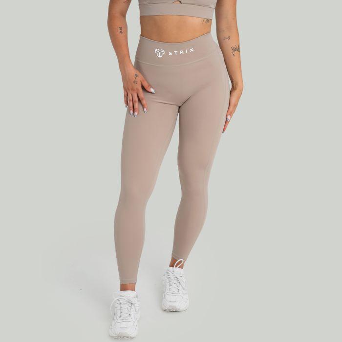 STRIX Dámské legíny Taupe GymBeam
