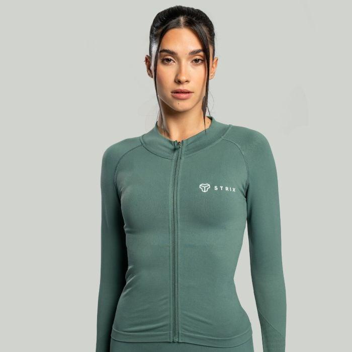 STRIX Dámský sportovní top Seamless Moss GymBeam