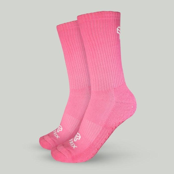 STRIX Funkční ponožky Crew Pink GymBeam