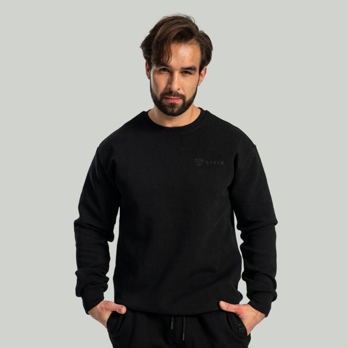 STRIX Mikina Relaxed Black GymBeam