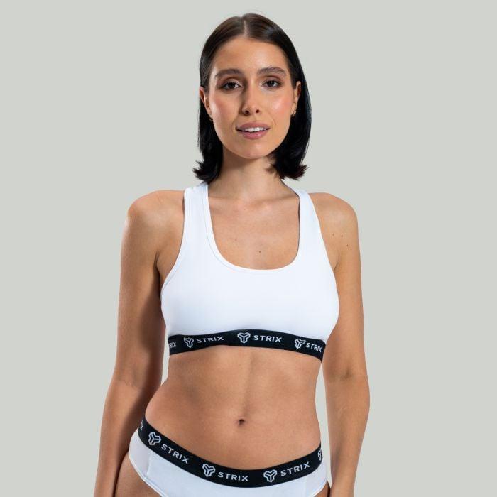 STRIX Podprsenka Essential Bralette White GymBeam